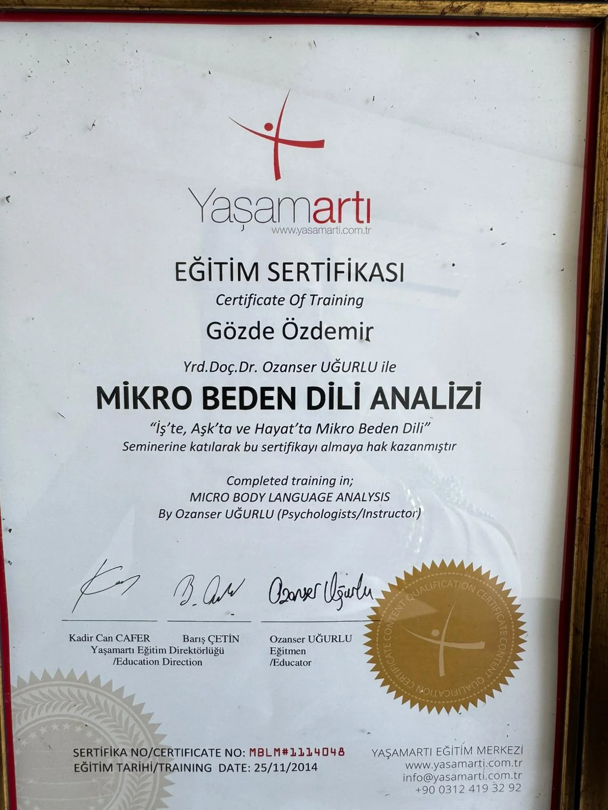 Mikro Beden Dili Analizi